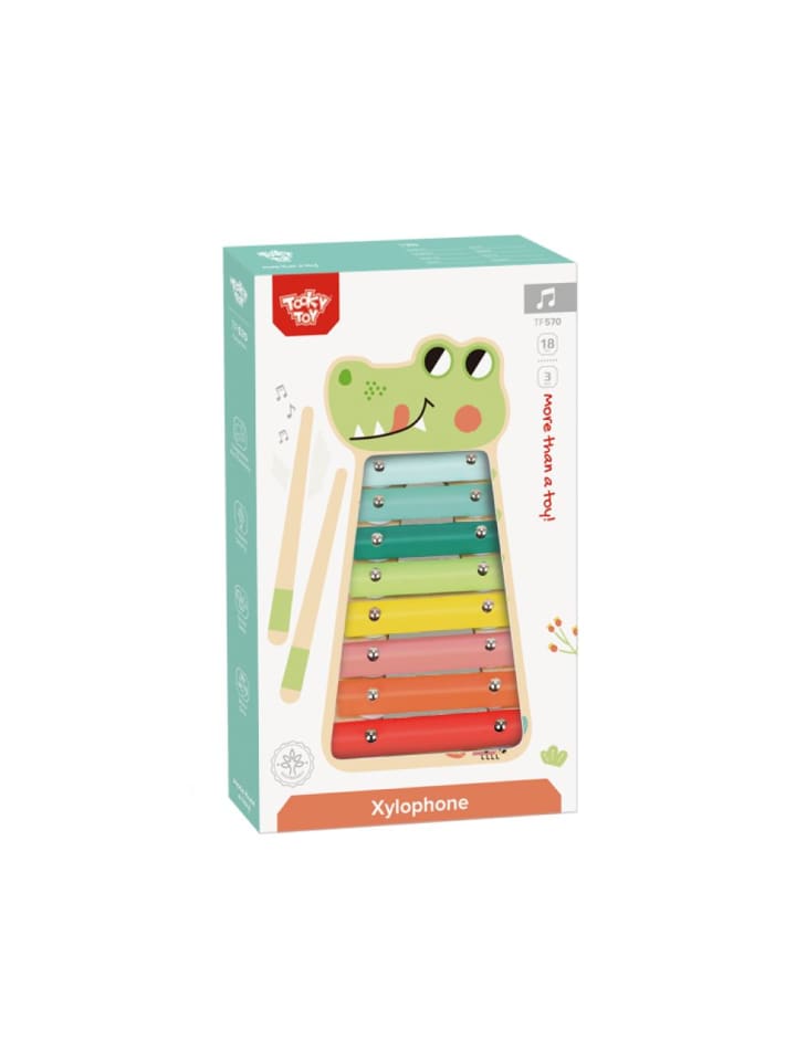 Tooky Toy Musikspielzeug Xylophon in bunt günstig kaufen onesize