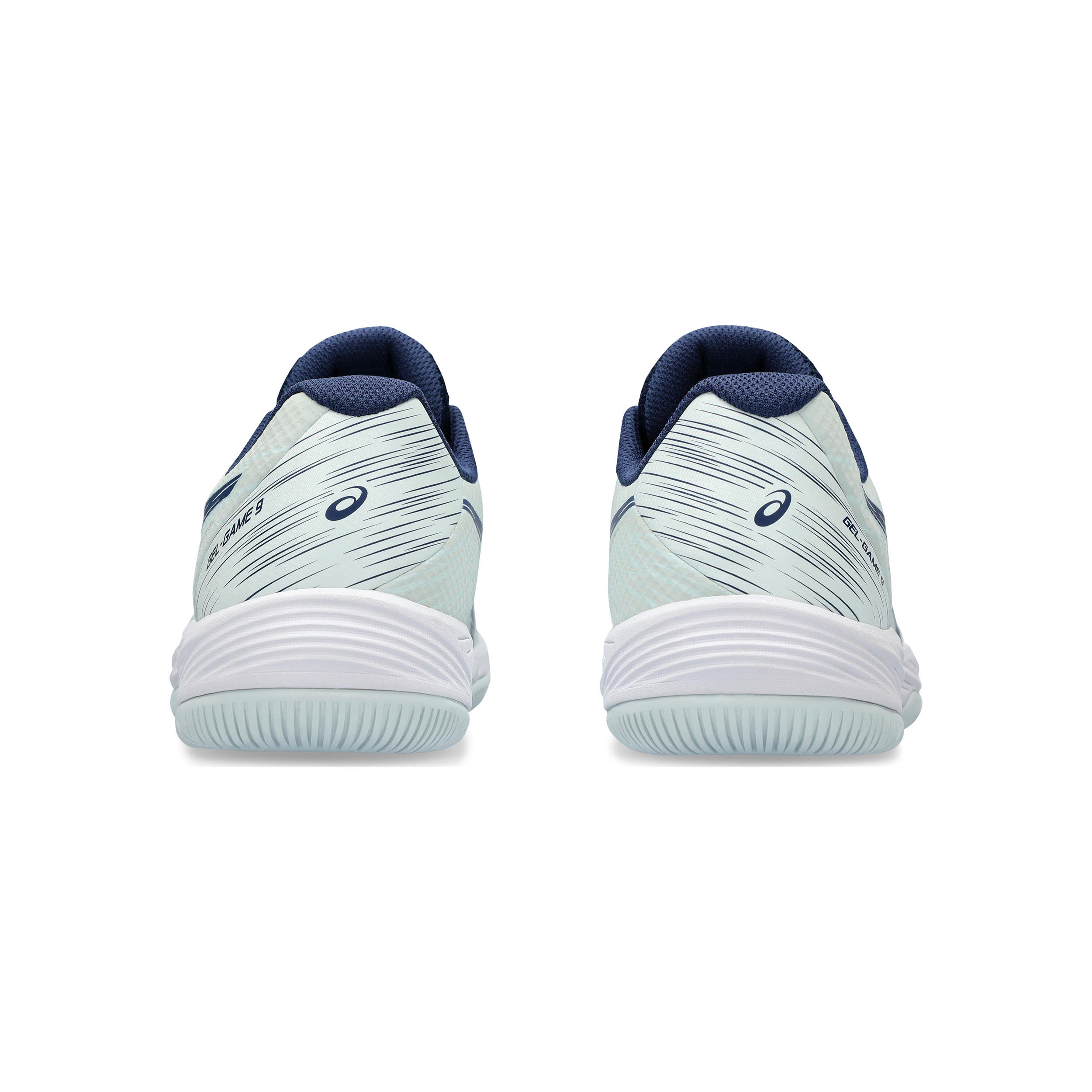Gel-Game 9 Allcourtschuh Damen - Mint, Dunkelblau