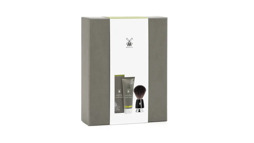 MÜHLE Starterset Rasiercreme und -pinsel 75 ml