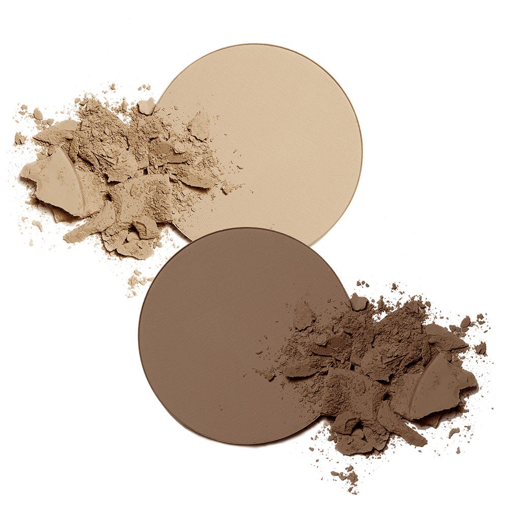 INIKA Baked Mineral Contour Duo Almond 5 g