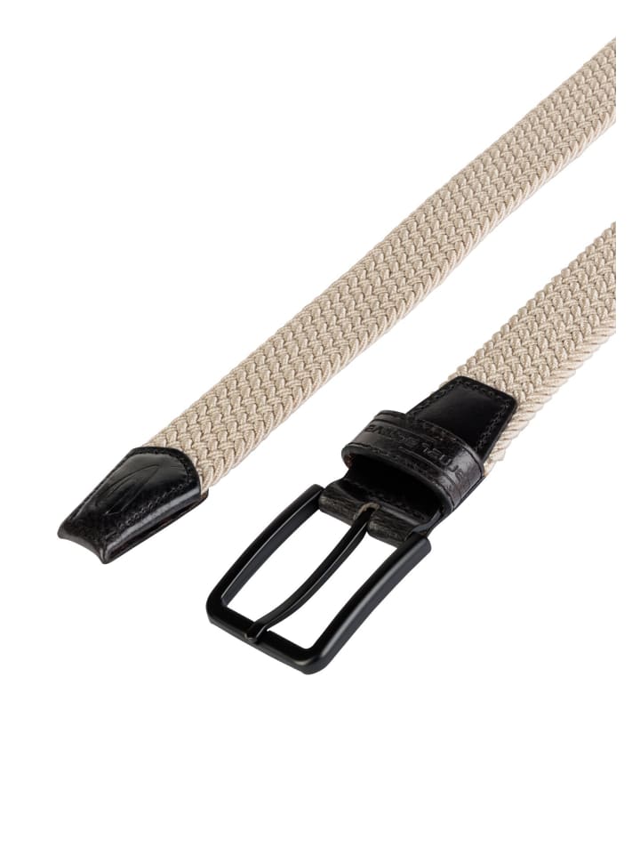 Camel Active Elastischer Flechtgürtel in Sand günstig kaufen