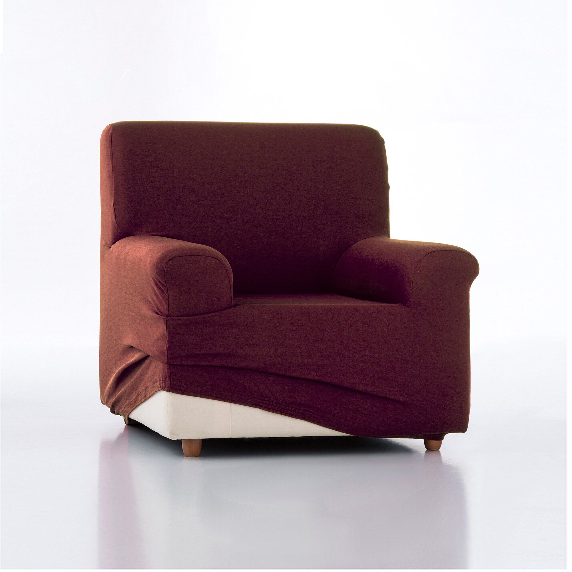 Housse unie fauteuil canapé bi-extensible