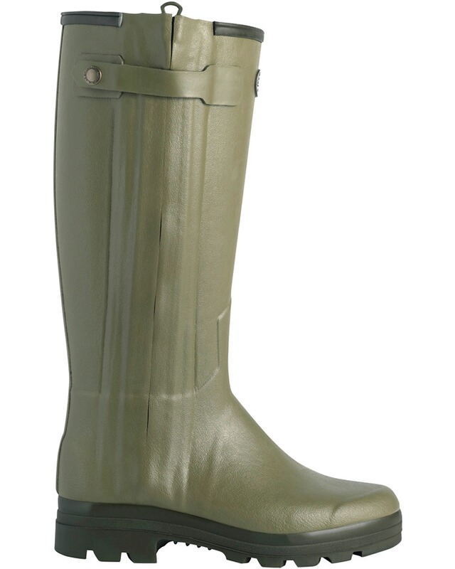 Le Chameau Gummistiefel Chasseur Cuir