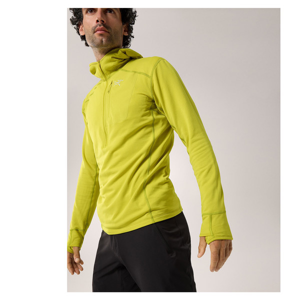 DELTA 1/2 ZIP HOODY M Herren - Fleecejacke