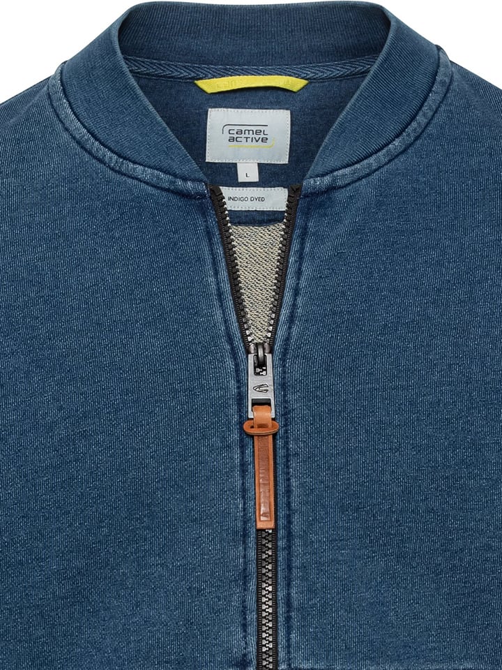 Camel Active Sweatjacke in Dunkelblau günstig kaufen