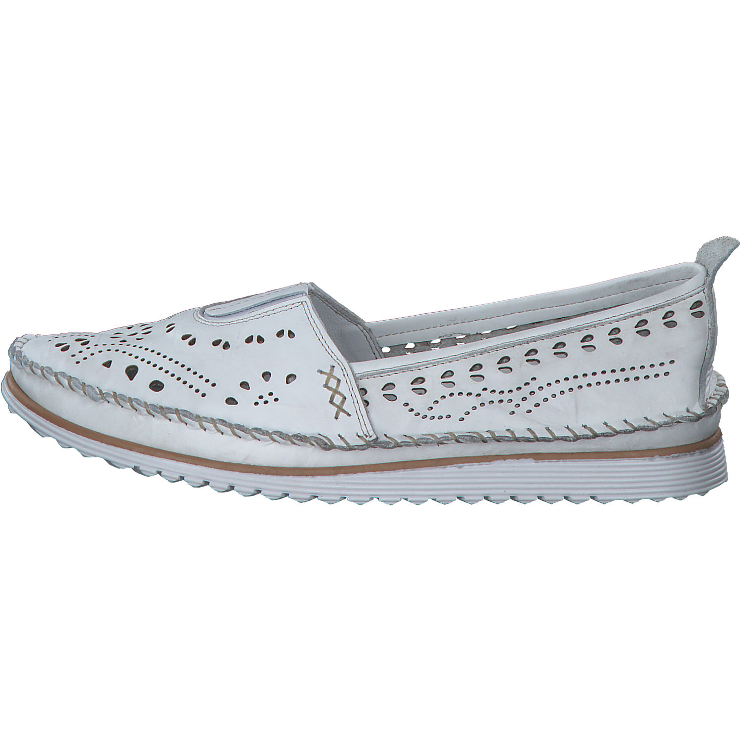 Esgano 18859090, Slipper, Damen, Weiß