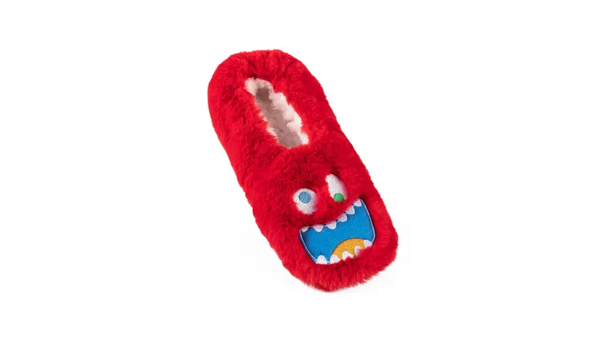 SKECHERS Kinder Hausslippers Furry red