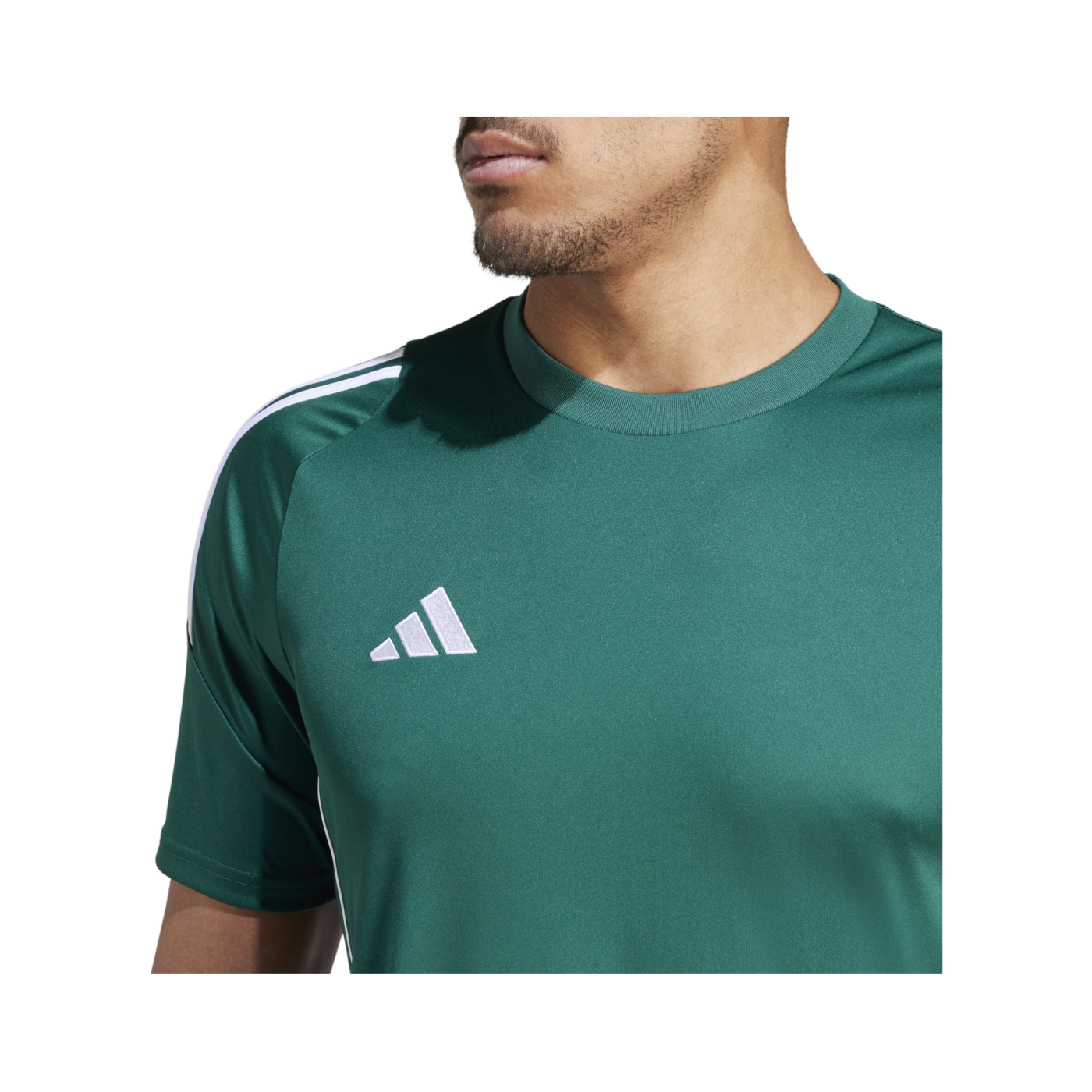 adidas Tiro 24 Trikot Dunkelgrün Weiss