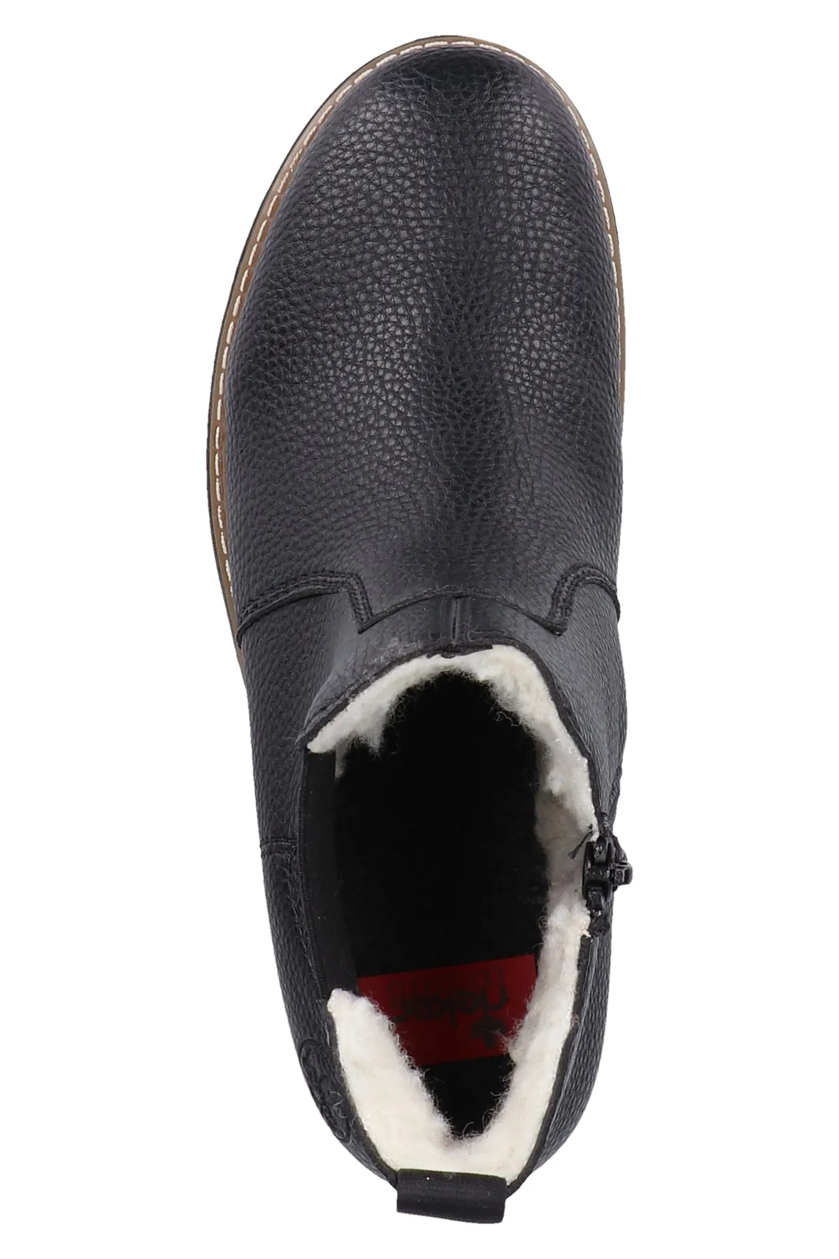 Rieker  Stiefelette - Schwarz - Blockabsatz
