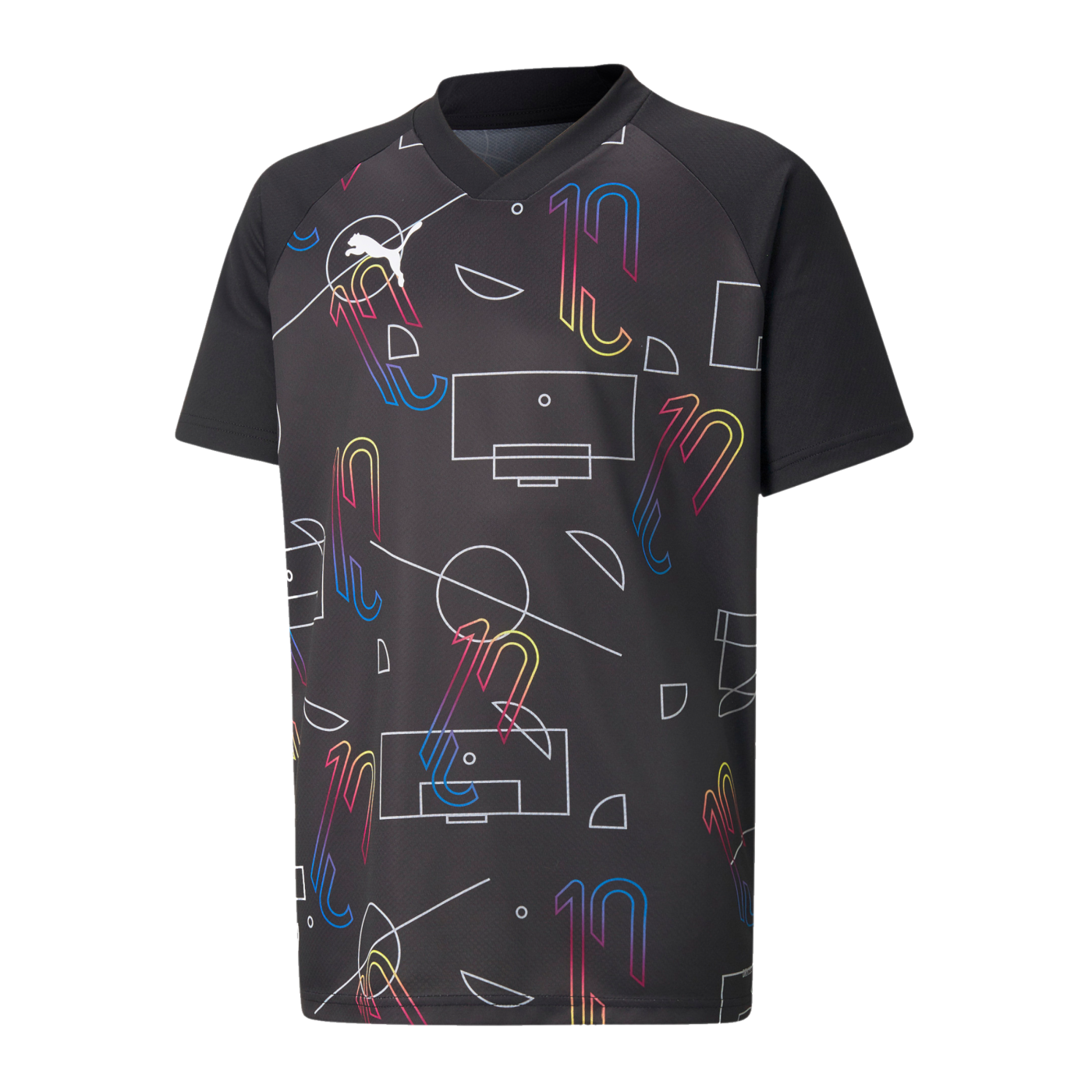 PUMA Neymar Jr. Thrill Trikot Kids Schwarz F01