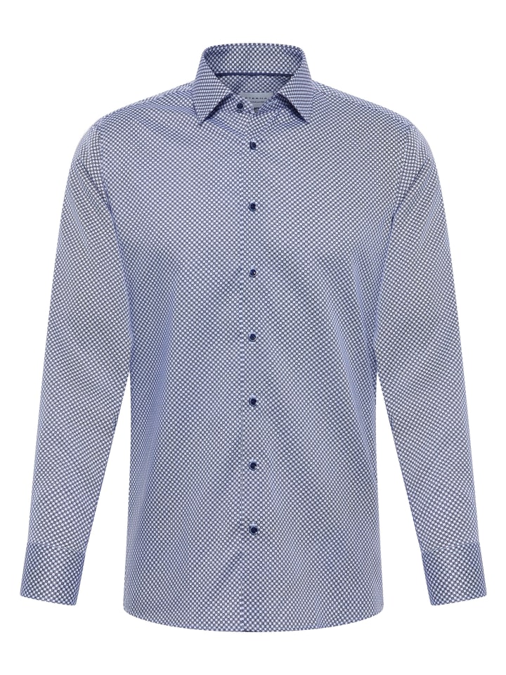 Eterna Hemd SLIM FIT in blau günstig kaufen