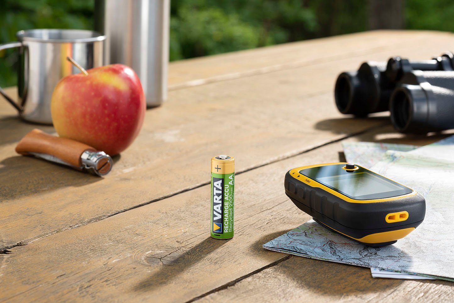 VARTA wiederaufladbare Akkus Akku Mignon 2100 mAh (1,2 V, 4 St), VARTA Recharge Accu Recycled wiederaufladbar