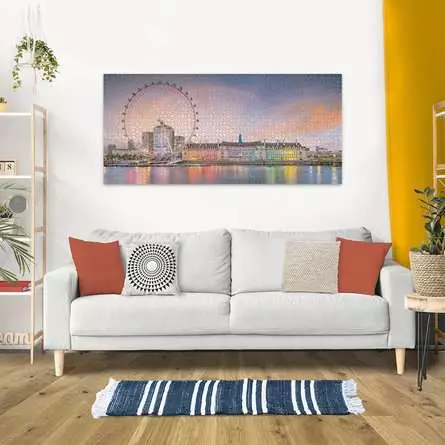 Puzzle 2000 Teile - Kunterbuntes London