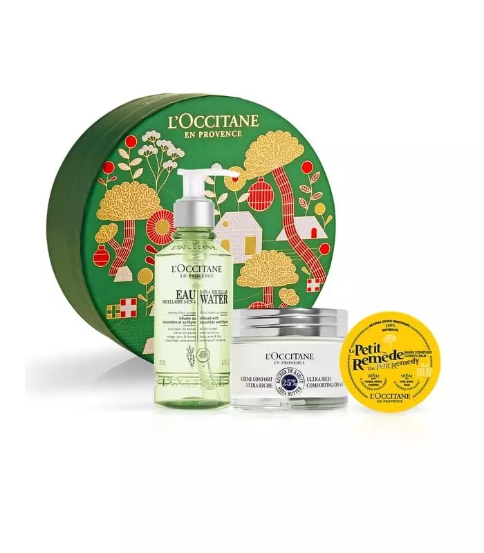 COFFRET Crème visage + Eau micellaire + Remède