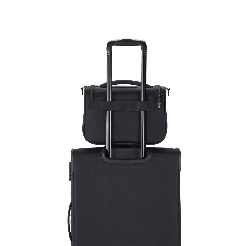 Travelite CHIOS Kofferset mit 4 Rollen Gr. L\/M (inkl. Reisetasche + Beautycase) - Schwarz