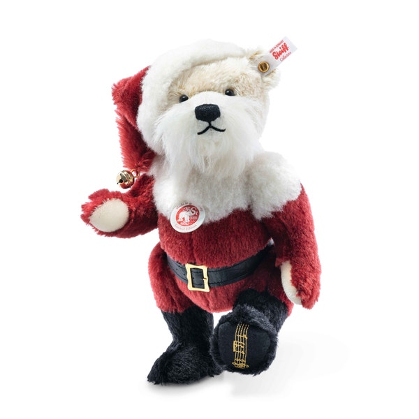 Santa Weihnachtsteddybär, 27 cm, mehrfarbig