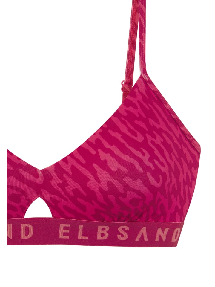 ELBSAND Bustier-Bikini in hummer bedruckt günstig kaufen