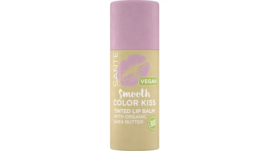 SANTE Smooth Color Kiss Tinted Lip Balm