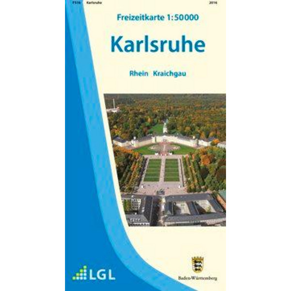 LGL BW 50 000 Freizeit Karlsruhe - Wanderkarte