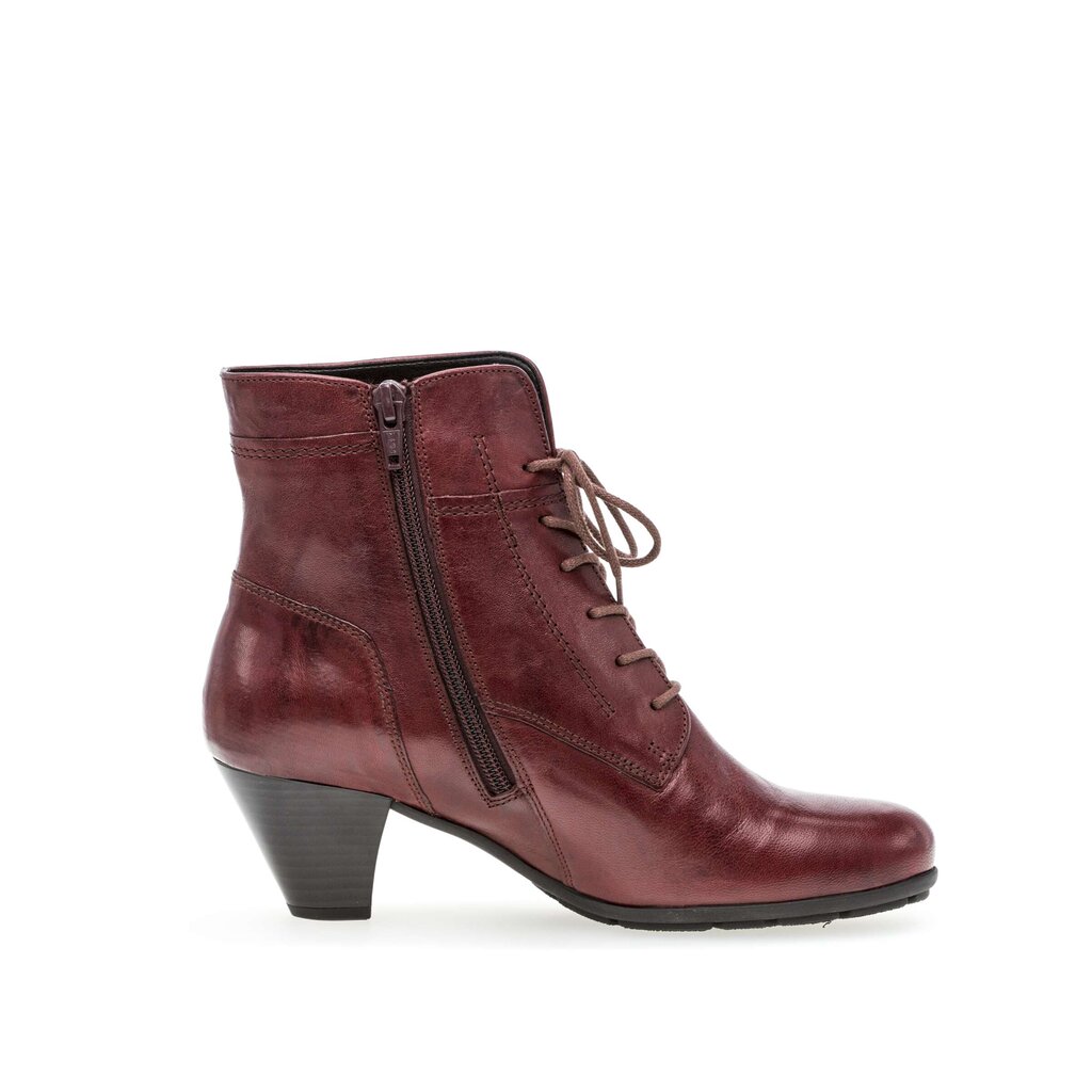 Gabor fashion Schnürstiefelette rot