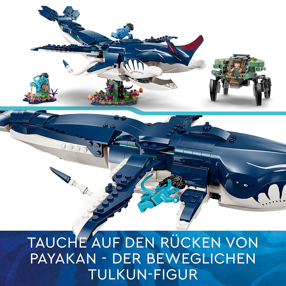 LEGO® Avatar 75579 Payakan der Tulkun und Krabbenanzug