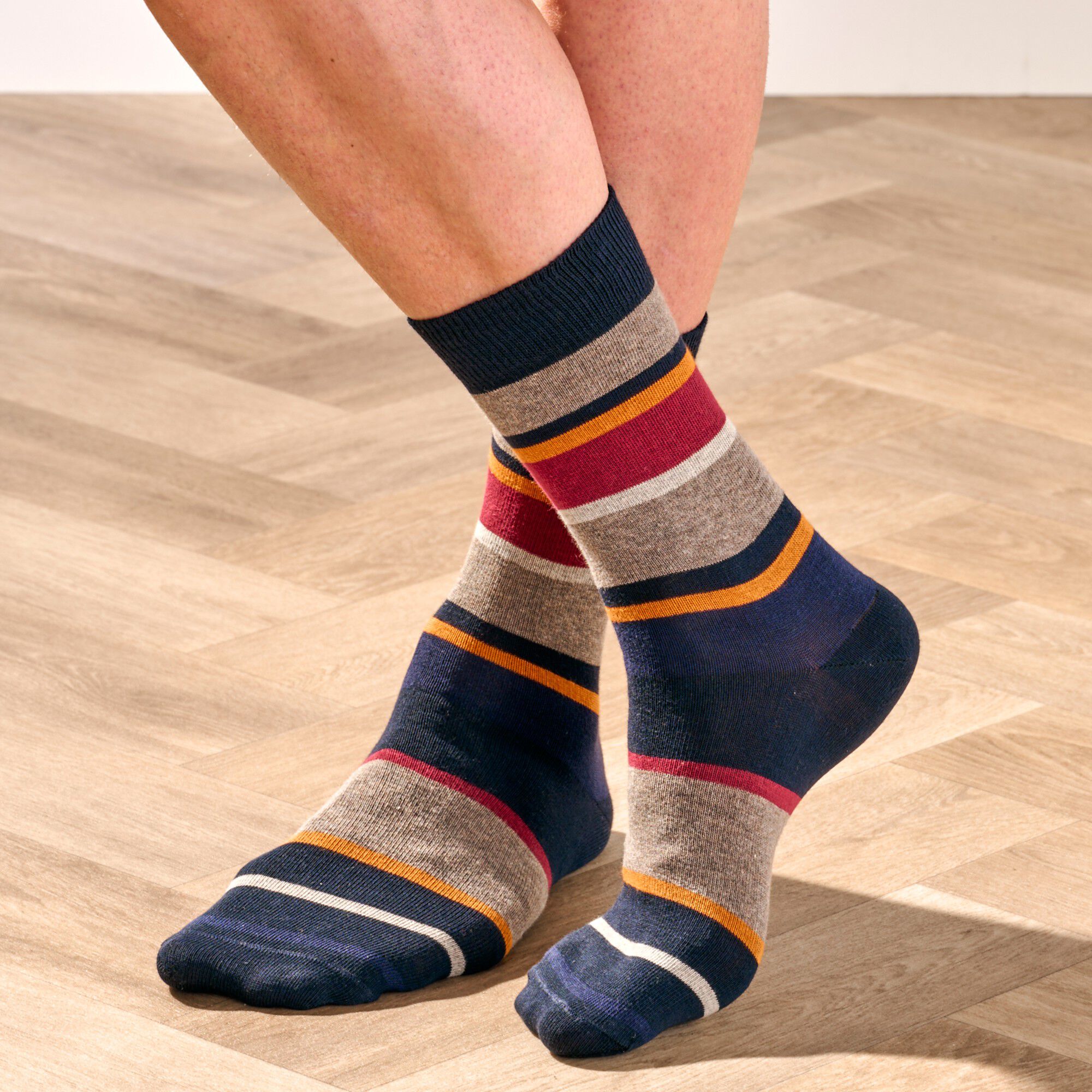 Chaussettes rayées