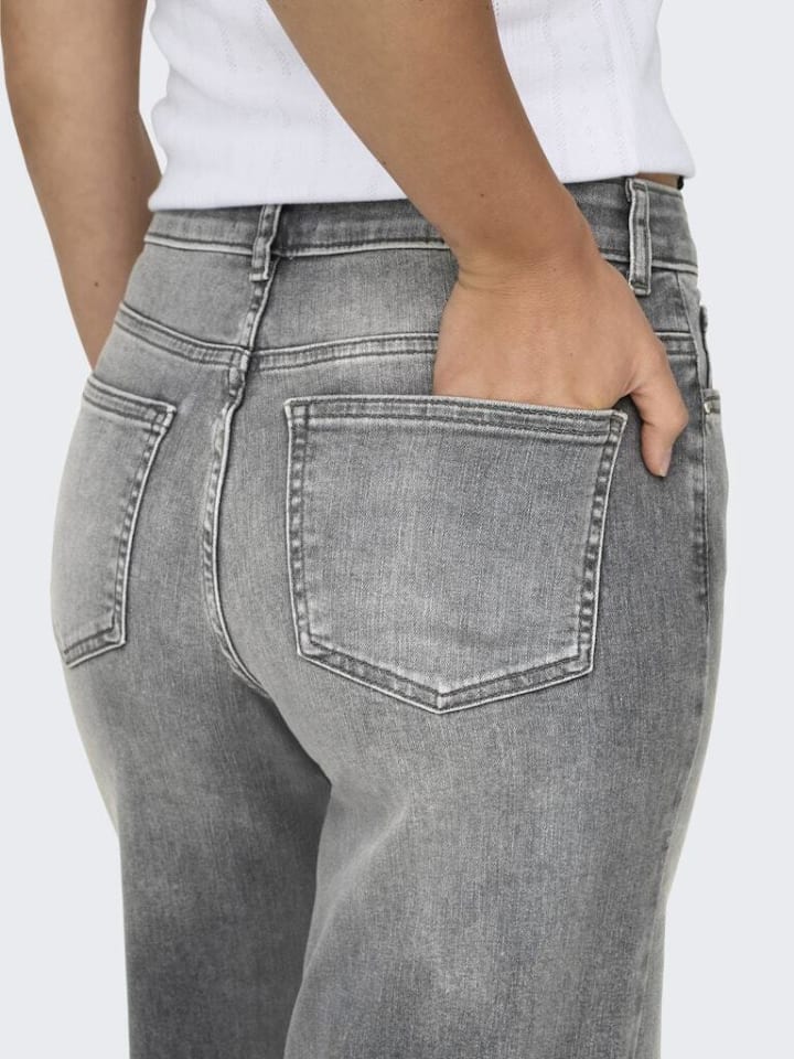 ONLY Jeans in Light Grey Denim günstig kaufen