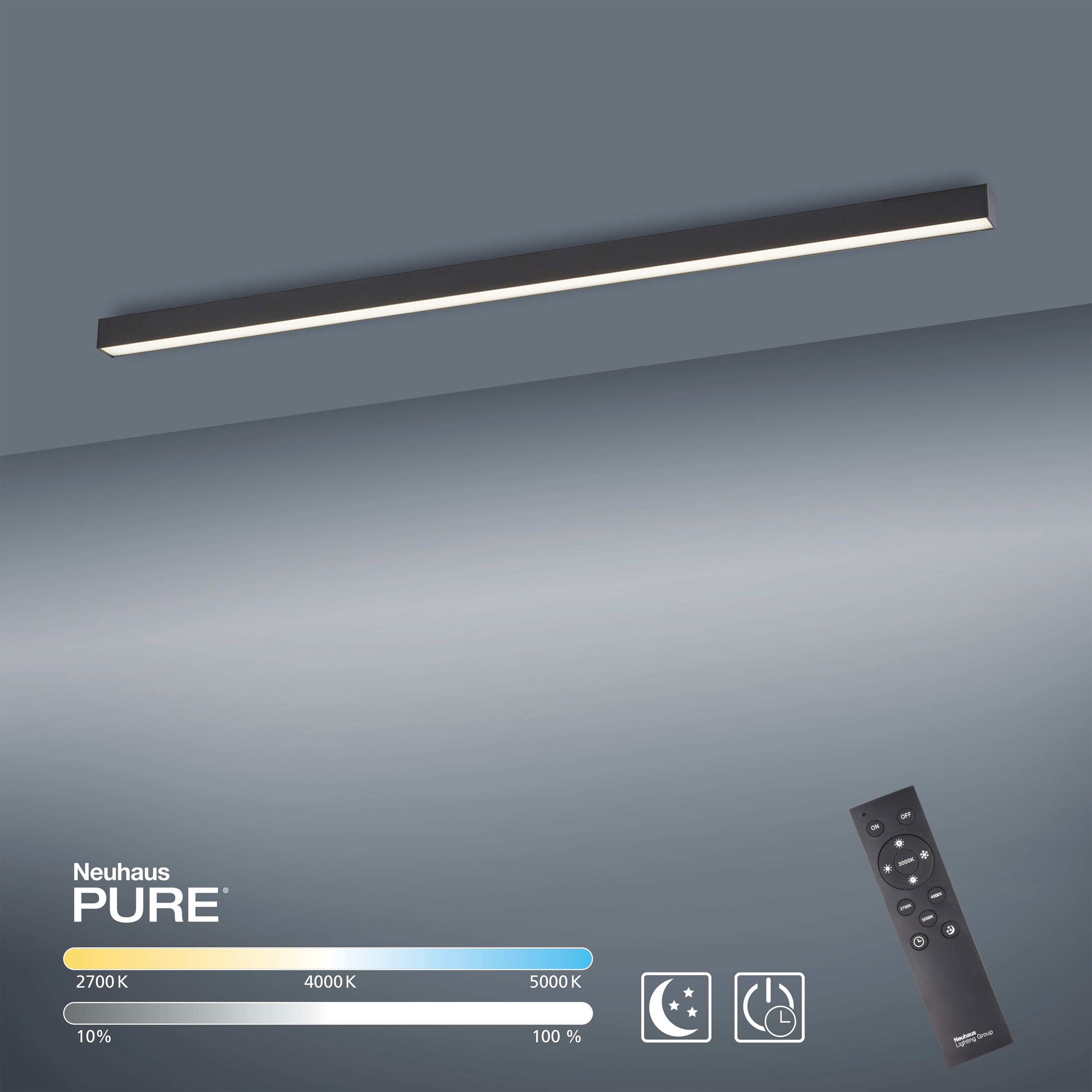PURELED-Deckenleuchte 1flg