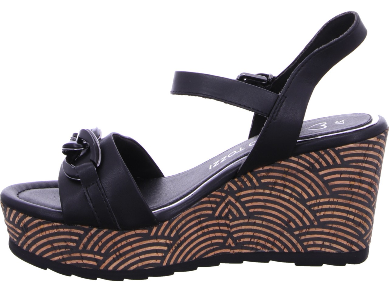 MARCO TOZZI Klassische Sandalen schwarz