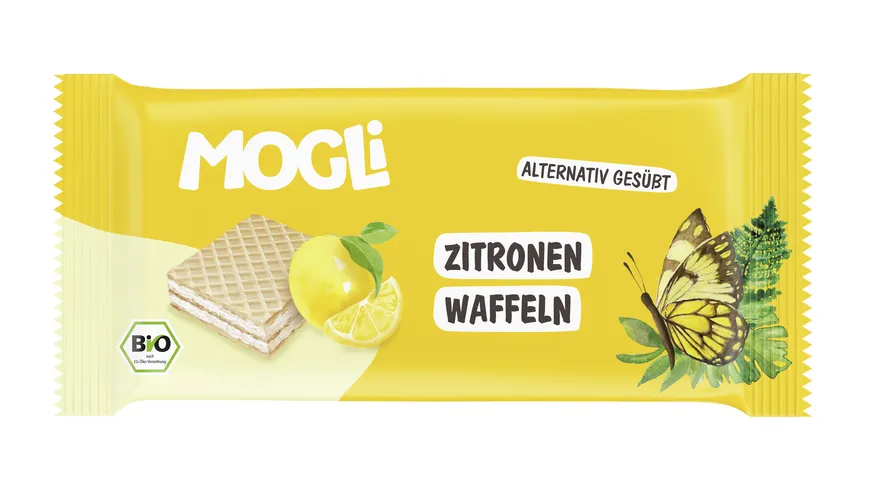 MOGLi Bio Zitronen Waffel 15 g