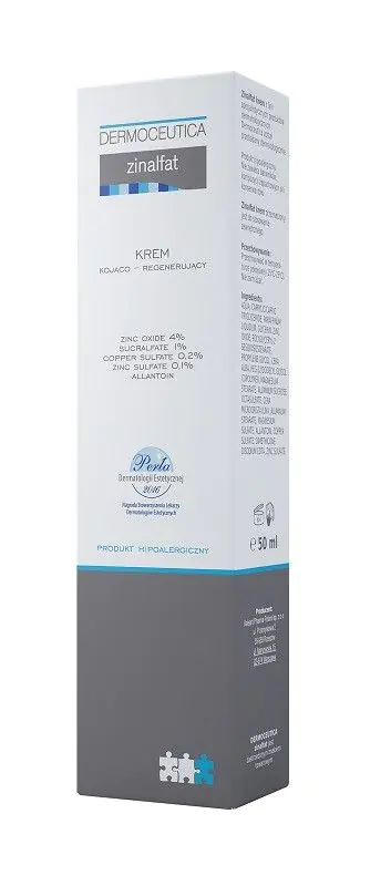 Zinalfat, Καταπραϋντική και Αναζωογονητική Κρέμα