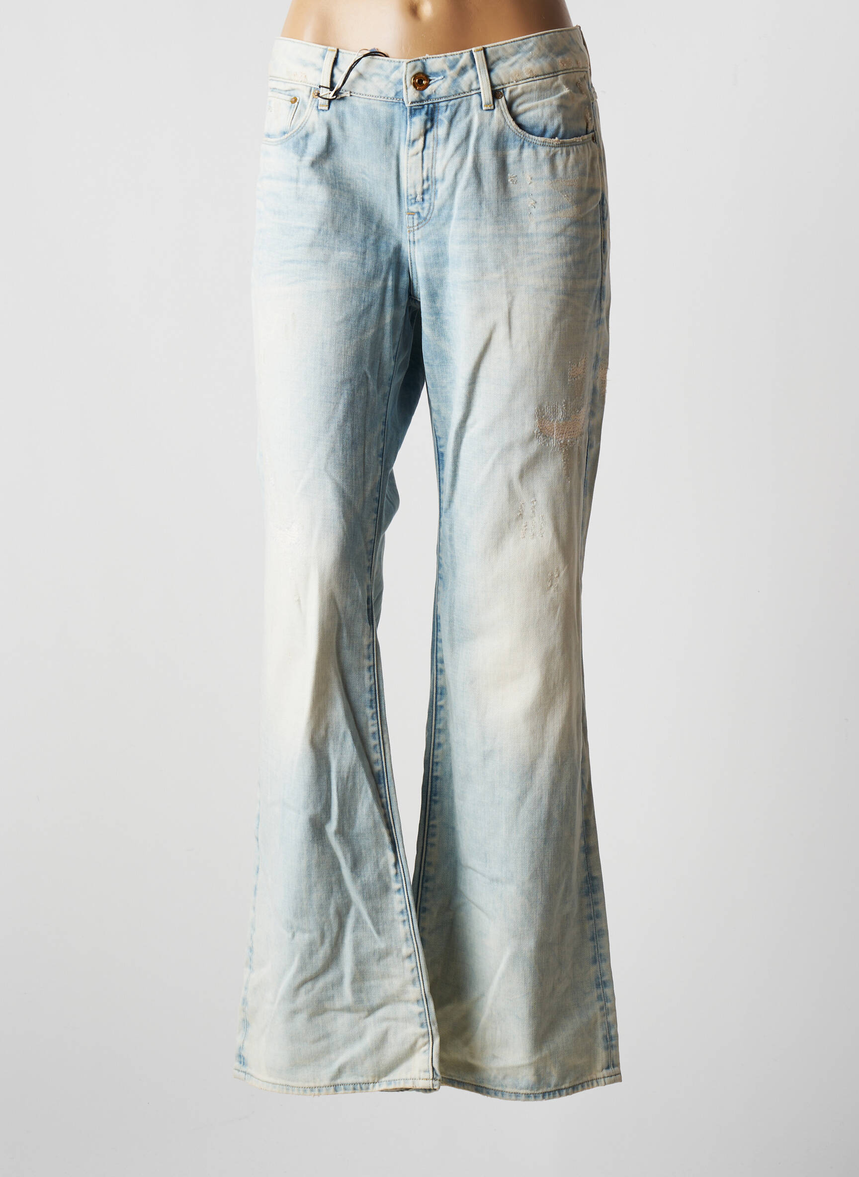 G Star Jean Flare Femme couleur bleu