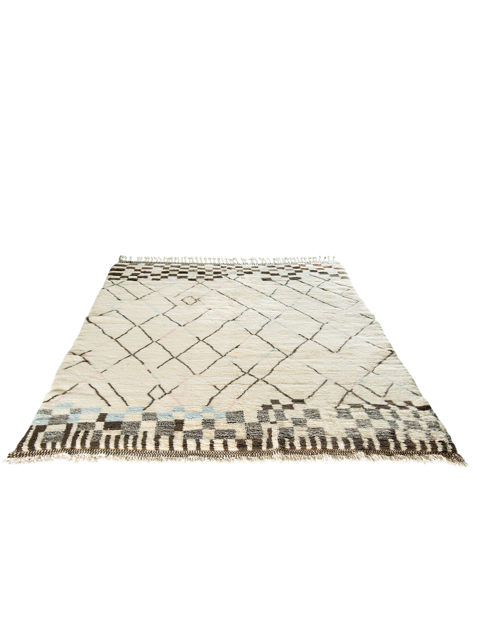 Beni Ourain ca. 207 x 300 cm, Unikat / Einzelstück