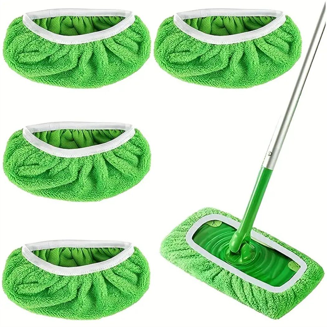 DAYUT Wischmopp 4-teilige Reinigungsmopp-Ersatzpads für eine einfache Reinigung