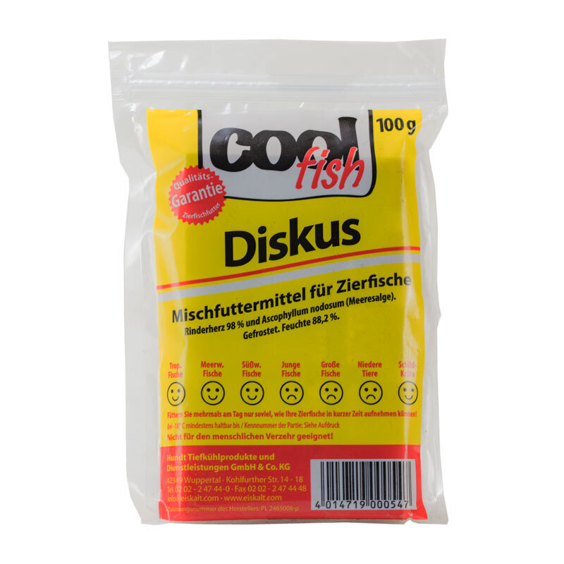 Cool Fish Frostfutter Cool Fish Diskus 100g