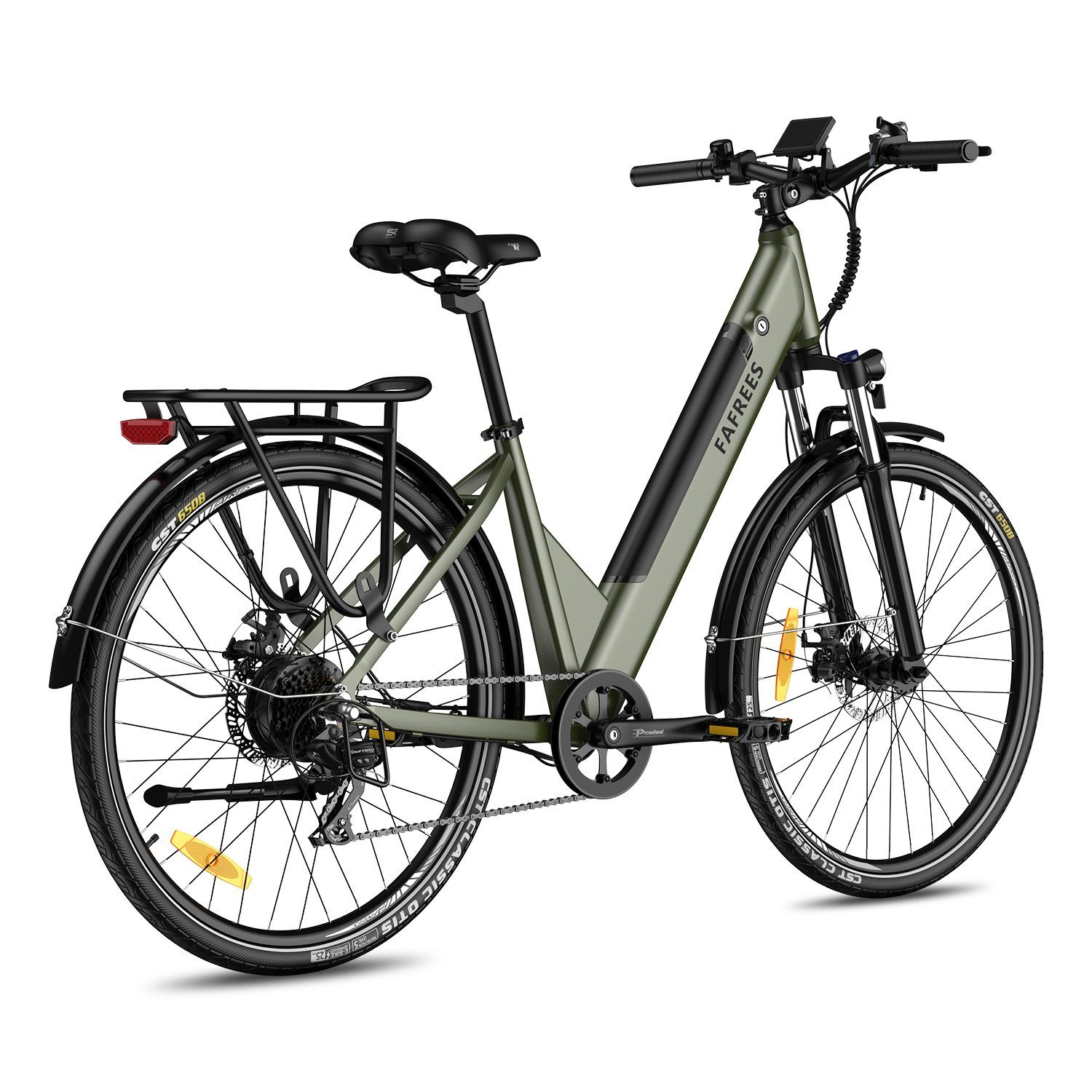 DOTMALL E-Bike Fafrees F28 PRO Mountainbike 27,5 Zoll 4,5Ah Akku mit App