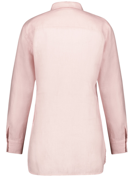 Longbluse aus Leinen