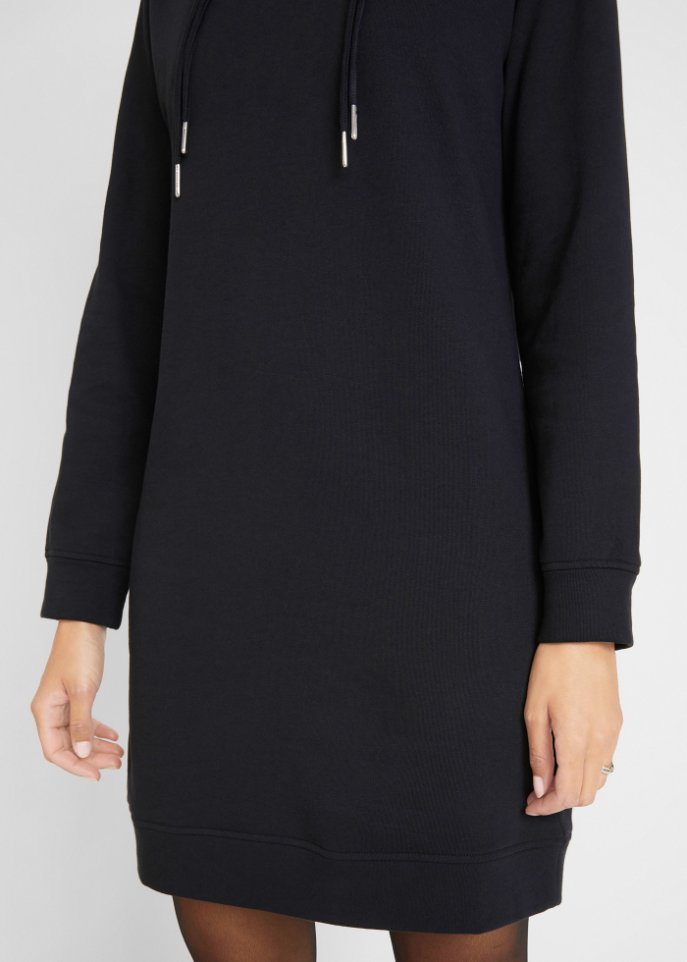 Sweatkleid mit Kapuze