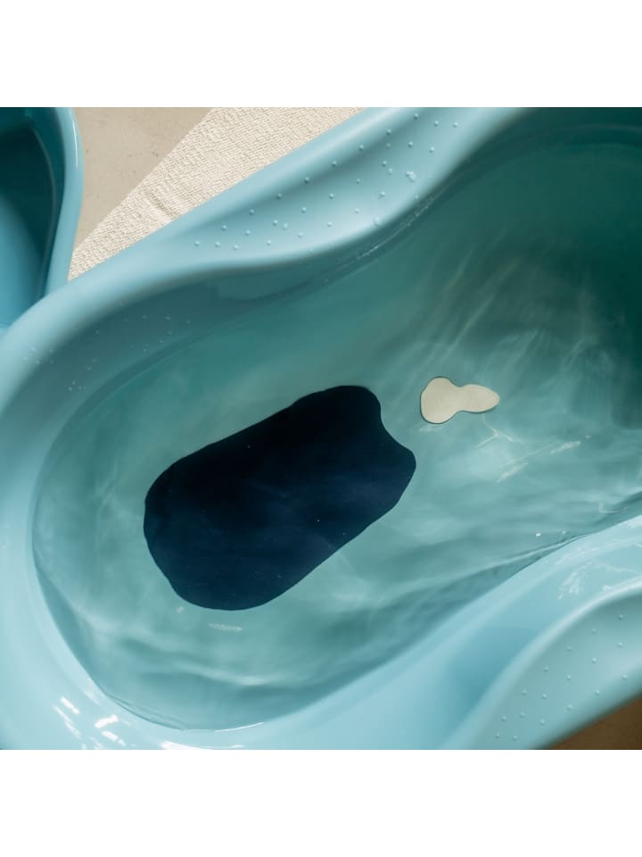 Rotho Babydesign Babybadewanne mit Antirutschmatte in der Innenseiten in lagoon günstig kaufen onesize