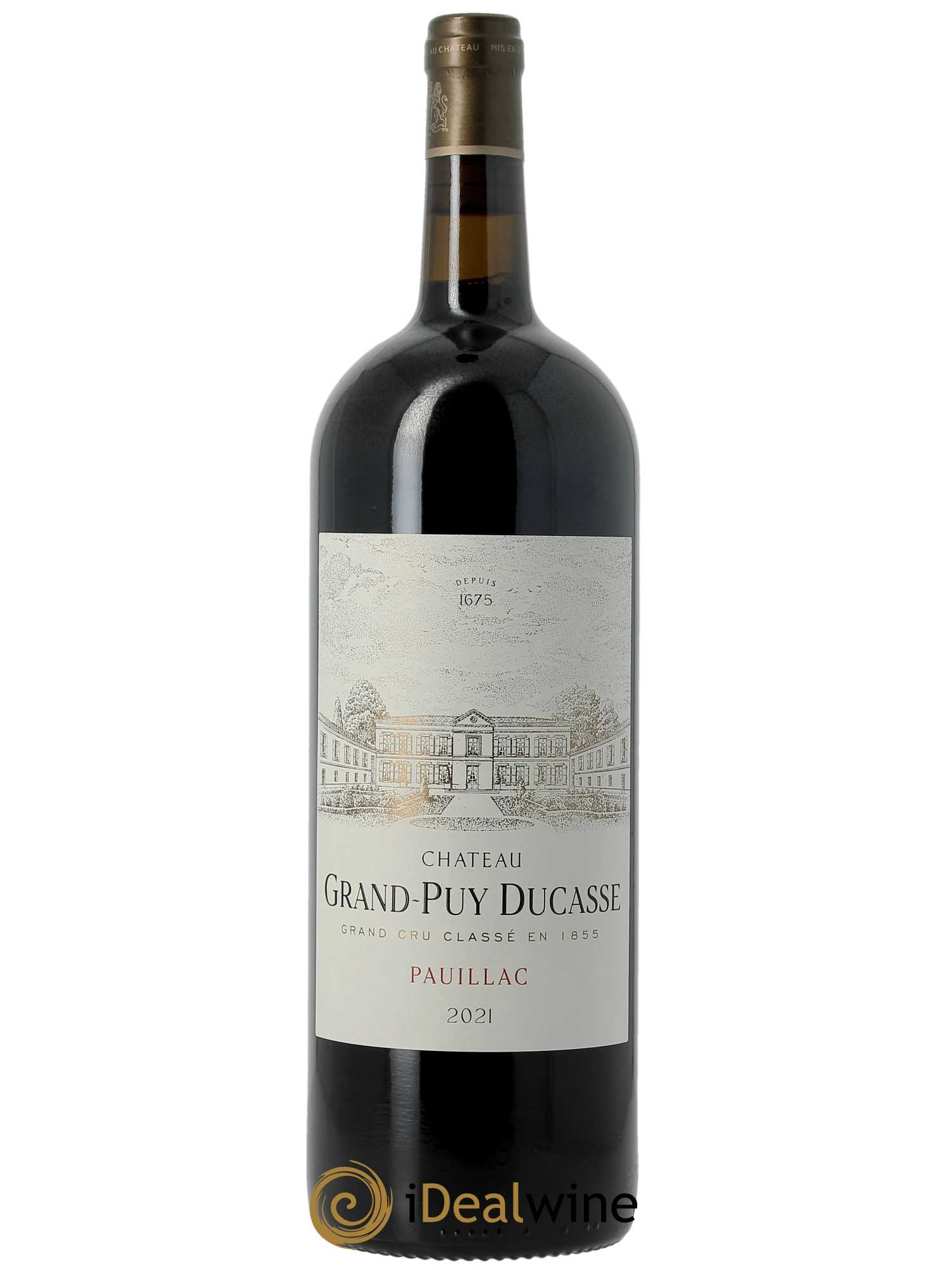 Château Grand Puy Ducasse 5ème Grand Cru Classé (CBO à partir de 3 mg) 2021 - Lot de 1 Magnum