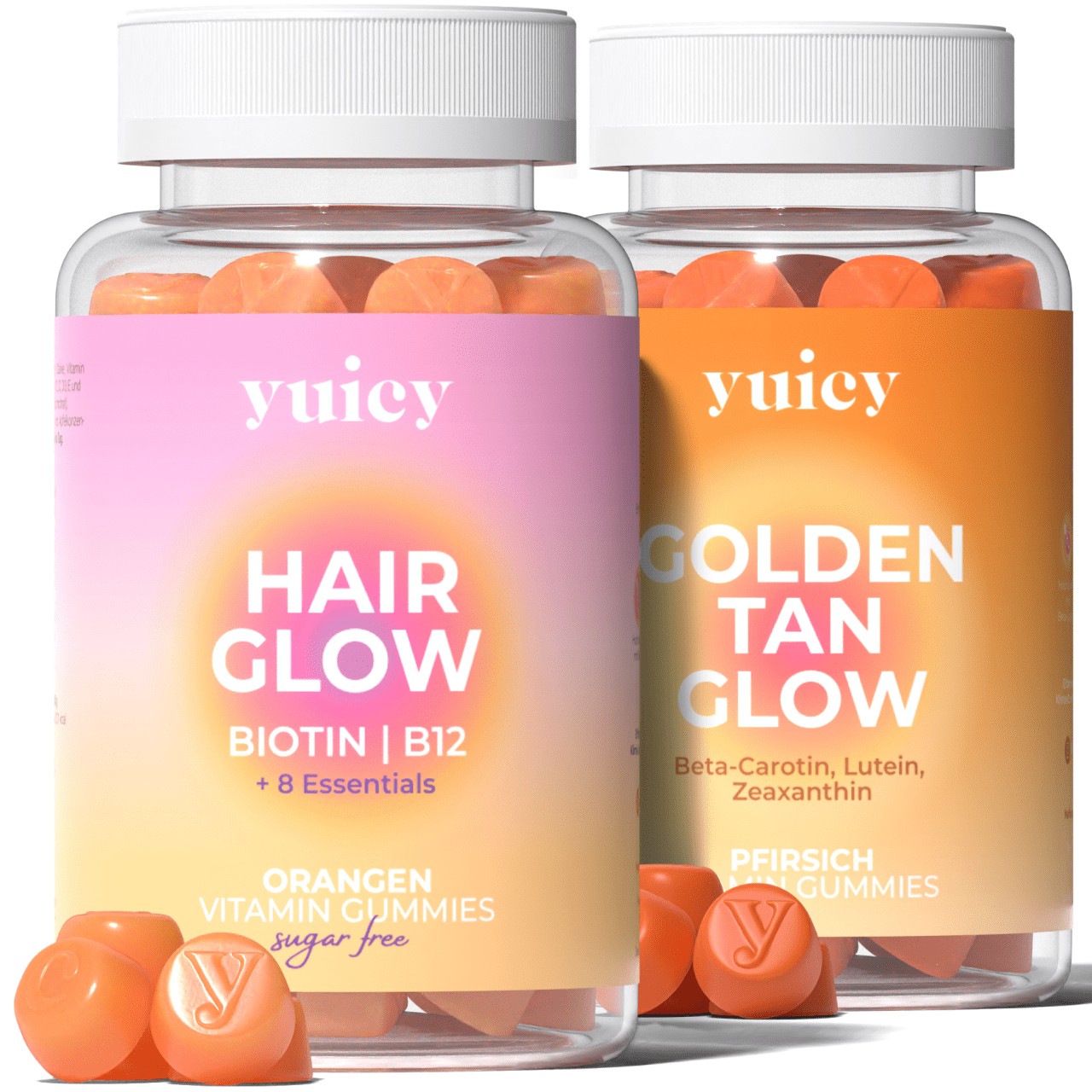 Hair & Tan Duo Vitamin Gummies - zuckerfrei