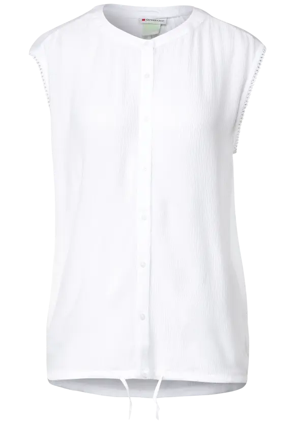 Street One Bluse in Crinkle Optik