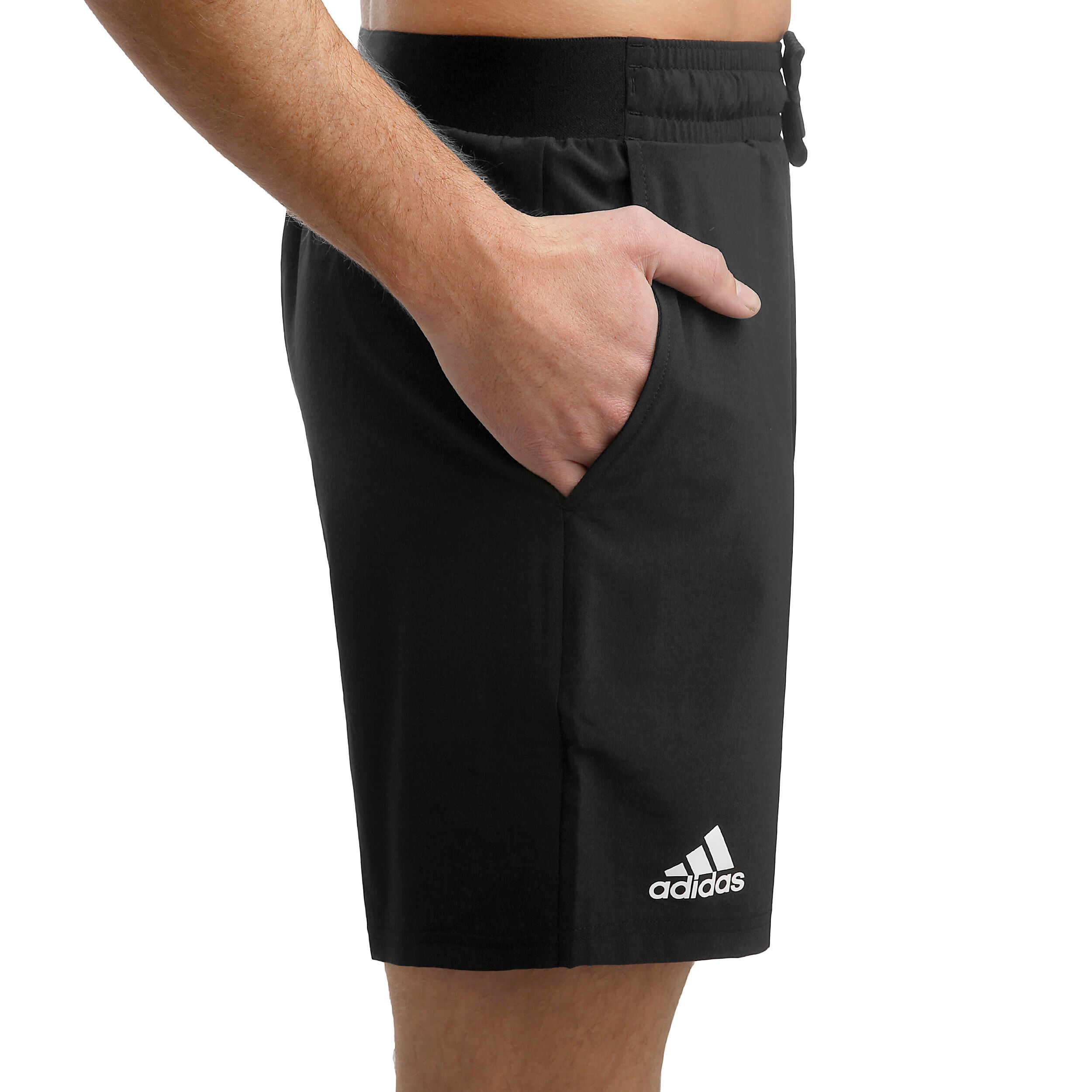 Club 7in Shorts Herren - Schwarz, Weiß