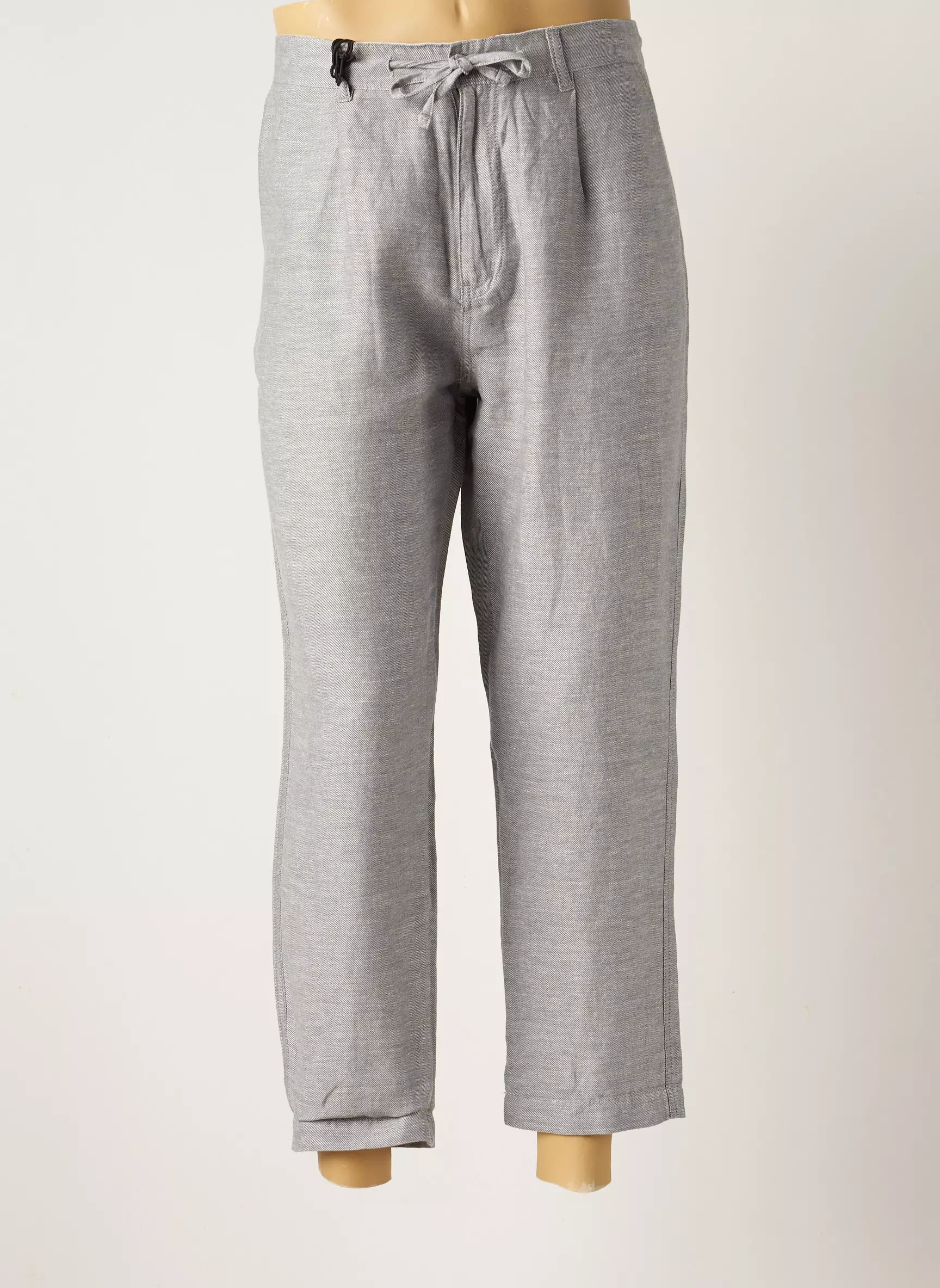 Teddy Smith Pantalons Droits Homme couleur gris