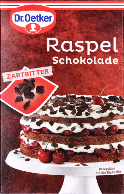 Dr. Oetker Raspel Schokolade Zartbitter