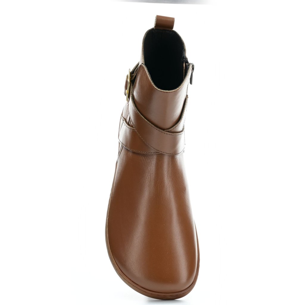 Shapen Divine Brown Barfußstiefeletten