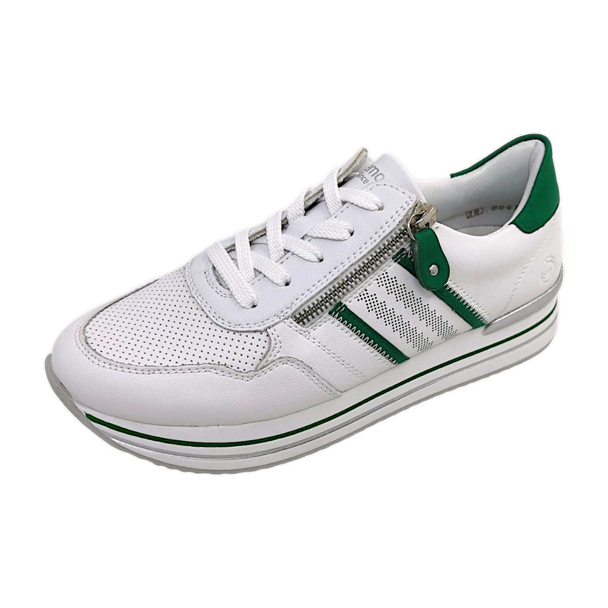 Remonte D1318-82 Weiß 82 weiß/smaragd/weiß