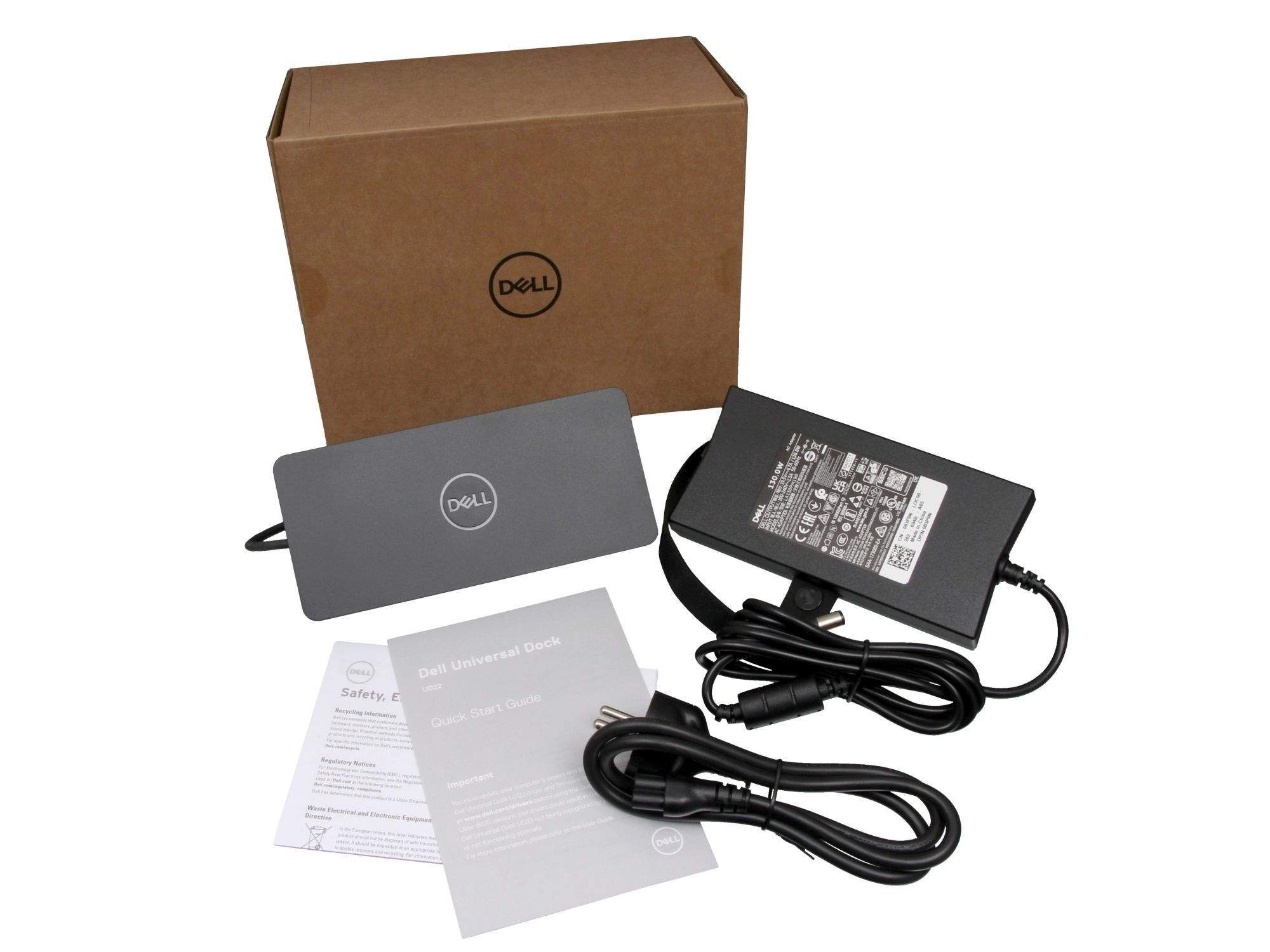 Dell Laptop-Dockingstation DELL Dockingstation Universal Dock UD22 130W