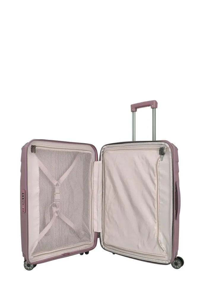 Travelite ELVAA Kofferset 4 Rollen L\/M\/S - Rosé