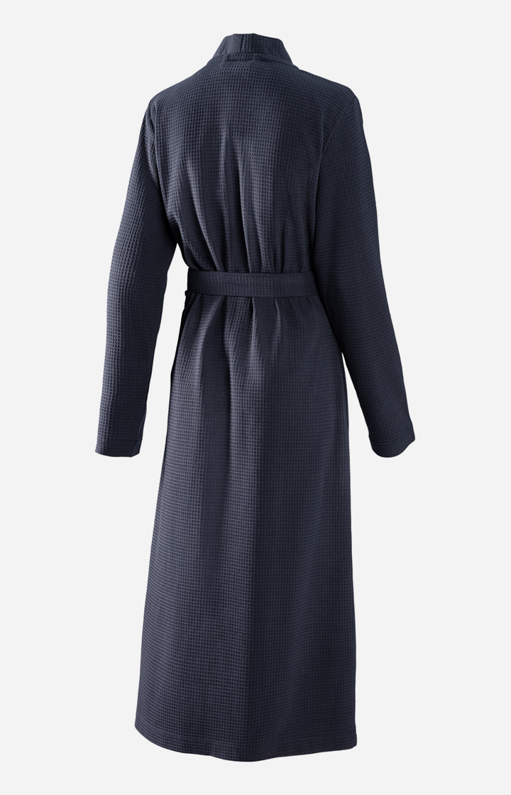 Damen Bademantel JOOP! UNI-PIQUÉ in Navy